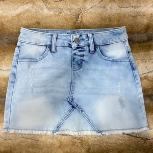Justice jean skirt
